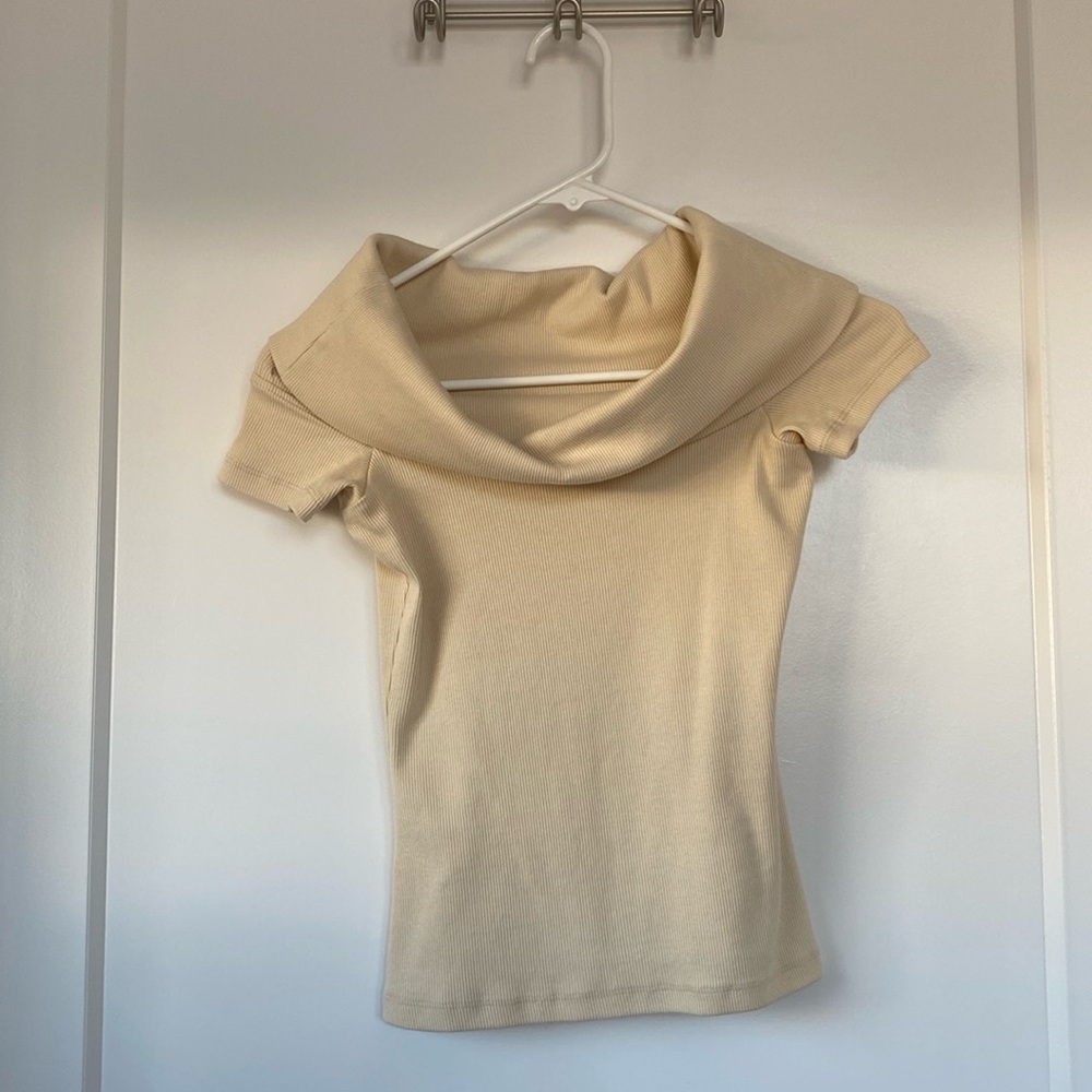 Sézane Jared off the shoulder top size XS